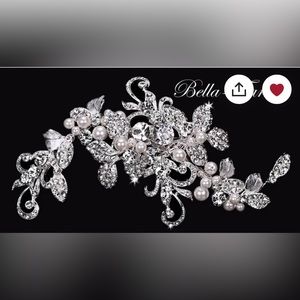 Bride Wedding Hair Clip Handmade Etsy Purchase